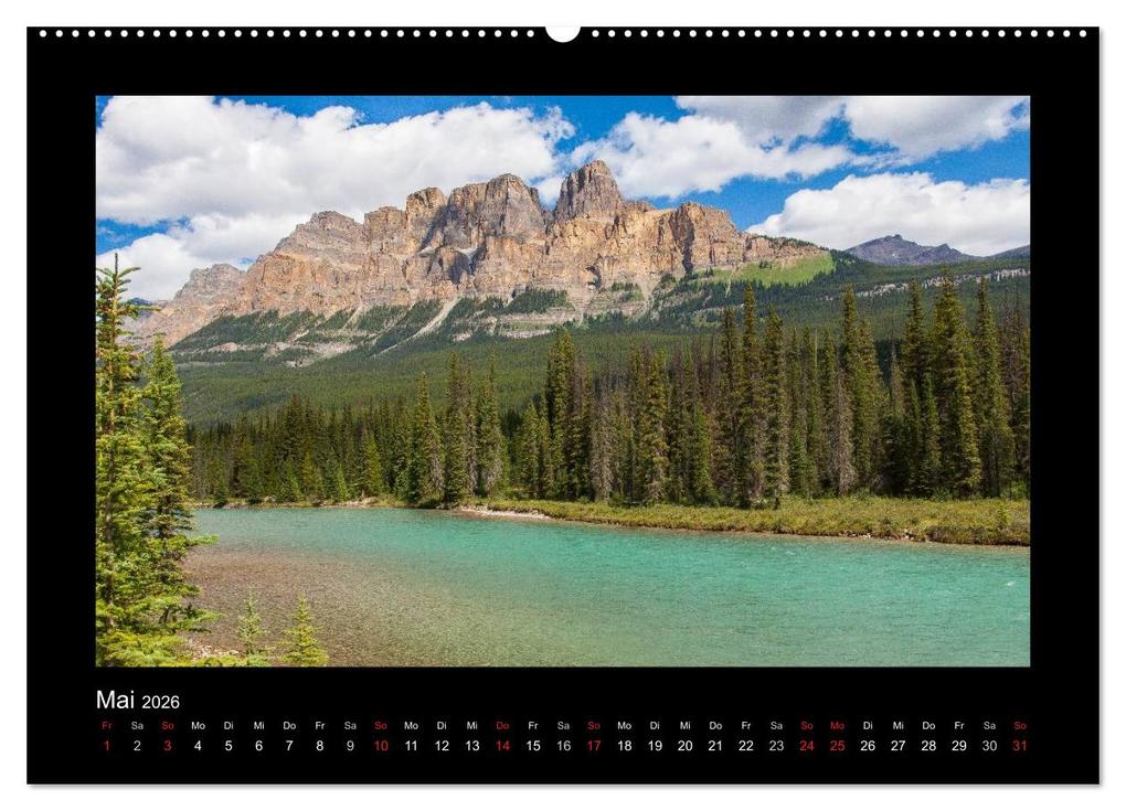 Weitere Ansicht: KANADA - Rocky Mountains (Wandkalender 2026 DIN A2 quer), CALVENDO Monatskalender | Martin Büchler und Christine Berkhoff, Calvendo