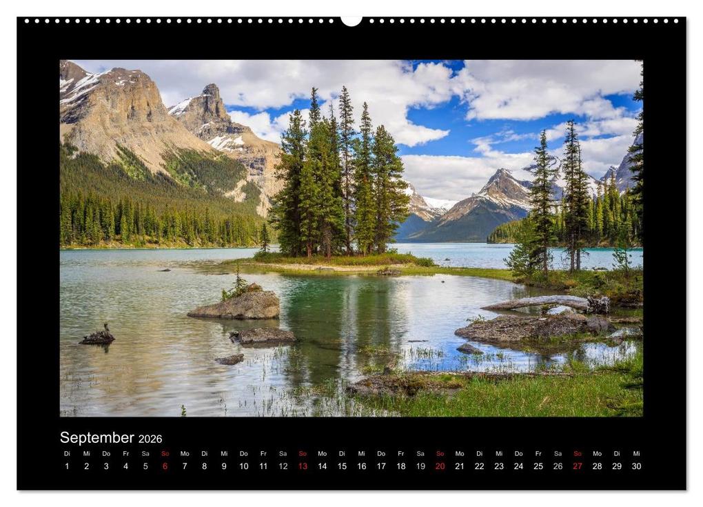 Weitere Ansicht: KANADA - Rocky Mountains (Wandkalender 2026 DIN A2 quer), CALVENDO Monatskalender | Martin Büchler und Christine Berkhoff, Calvendo