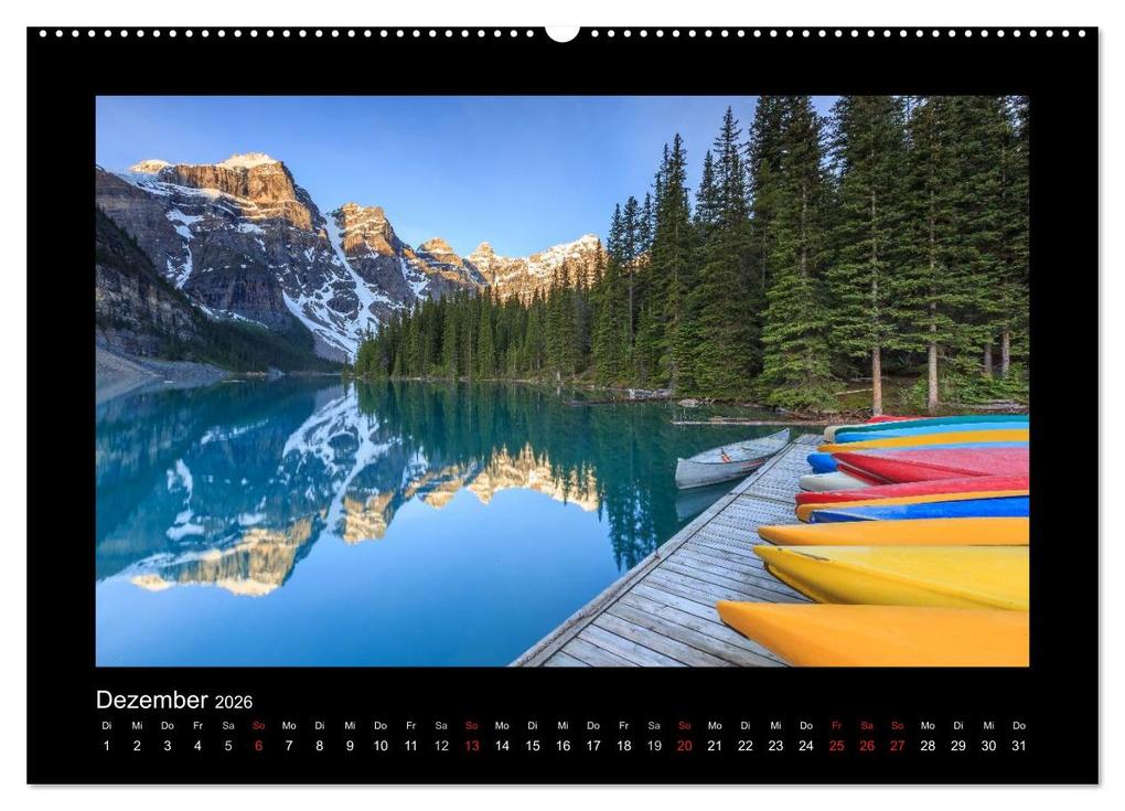 Weitere Ansicht: KANADA - Rocky Mountains (Wandkalender 2026 DIN A2 quer), CALVENDO Monatskalender | Martin Büchler und Christine Berkhoff, Calvendo