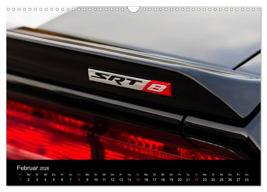 Weitere Ansicht: Dodge Challenger SRT8 (Wandkalender 2026 DIN A3 quer), CALVENDO Monatskalender | Andre Xander, Calvendo