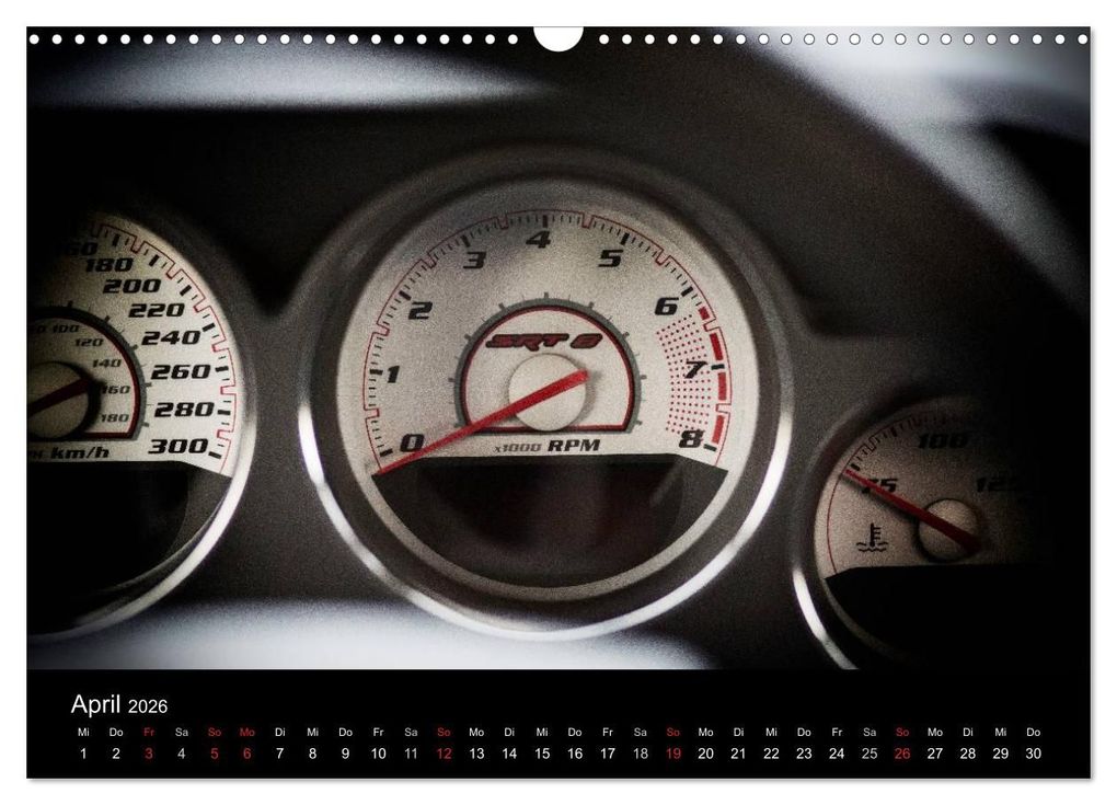 Weitere Ansicht: Dodge Challenger SRT8 (Wandkalender 2026 DIN A3 quer), CALVENDO Monatskalender | Andre Xander, Calvendo