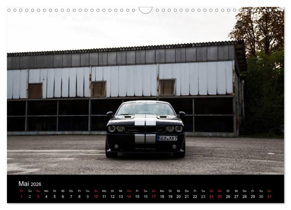 Weitere Ansicht: Dodge Challenger SRT8 (Wandkalender 2026 DIN A3 quer), CALVENDO Monatskalender | Andre Xander, Calvendo