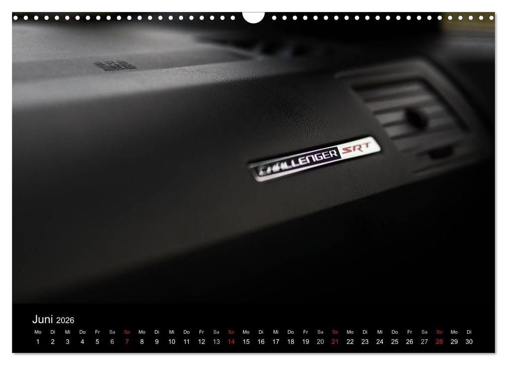 Weitere Ansicht: Dodge Challenger SRT8 (Wandkalender 2026 DIN A3 quer), CALVENDO Monatskalender | Andre Xander, Calvendo