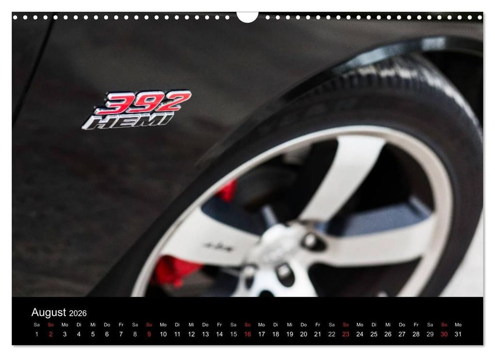 Weitere Ansicht: Dodge Challenger SRT8 (Wandkalender 2026 DIN A3 quer), CALVENDO Monatskalender | Andre Xander, Calvendo