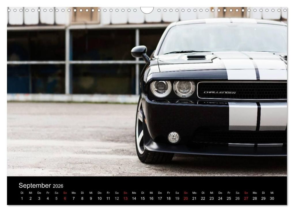 Weitere Ansicht: Dodge Challenger SRT8 (Wandkalender 2026 DIN A3 quer), CALVENDO Monatskalender | Andre Xander, Calvendo
