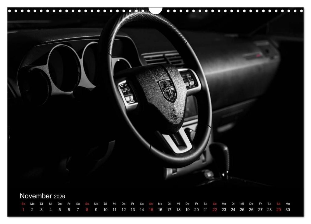 Weitere Ansicht: Dodge Challenger SRT8 (Wandkalender 2026 DIN A3 quer), CALVENDO Monatskalender | Andre Xander, Calvendo