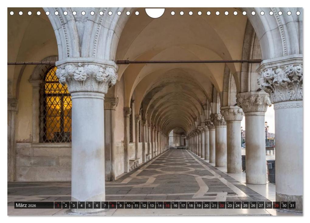 Weitere Ansicht: VENEDIG charmante Details (Wandkalender 2026 DIN A4 quer), CALVENDO Monatskalender | Melanie Viola, Calvendo