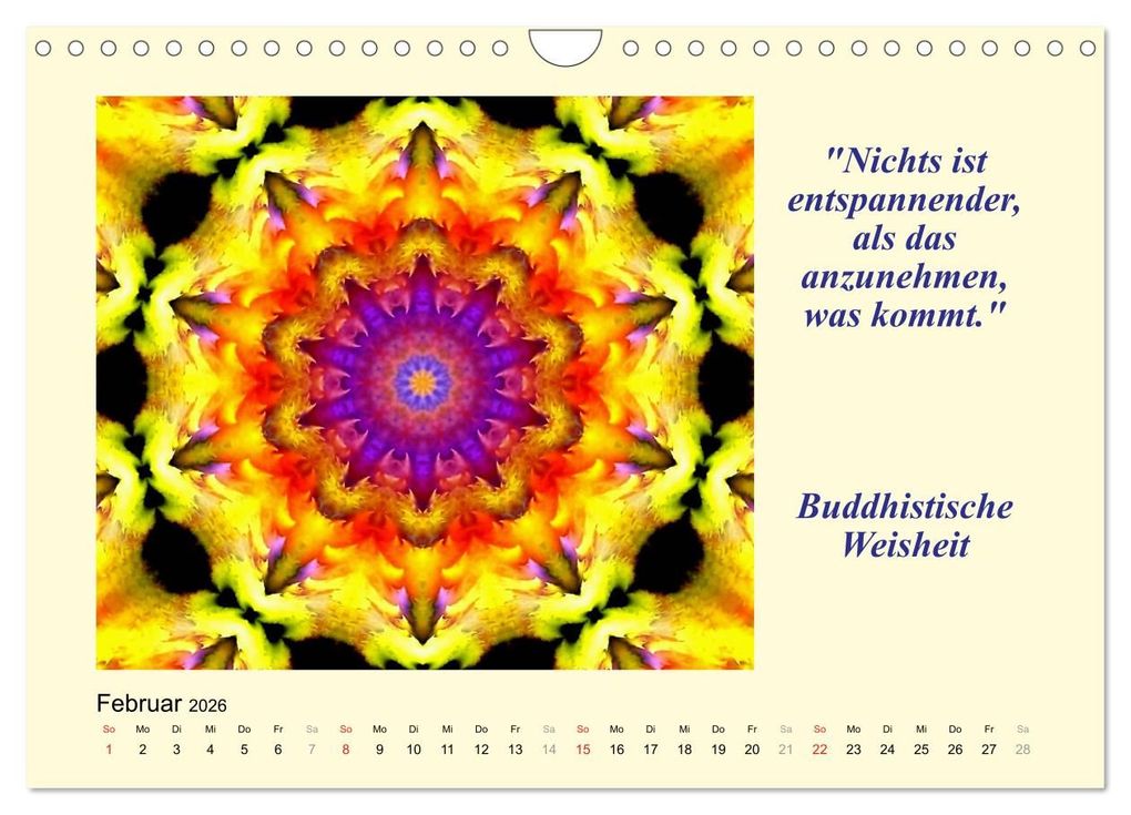 Weitere Ansicht: Meditation - Asiatische Weisheiten (Wandkalender 2026 DIN A4 quer), CALVENDO Monatskalender | Art-Motiva Art-Motiva, Calvendo, Art-Motiva