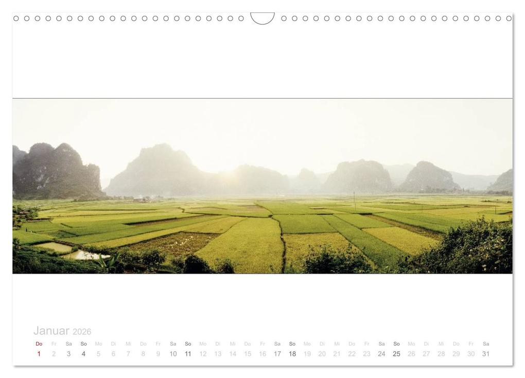 Weitere Ansicht: Vietnam Panorama (Wandkalender 2026 DIN A3 quer), CALVENDO Monatskalender | studio visuell photography, Calvendo