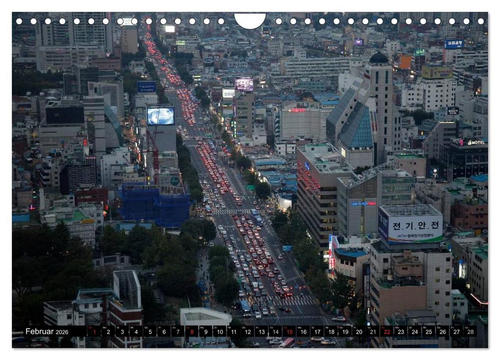 Weitere Ansicht: Seoul (Wandkalender 2026 DIN A4 quer), CALVENDO Monatskalender | Peter Schickert, Calvendo