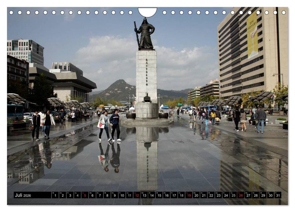 Weitere Ansicht: Seoul (Wandkalender 2026 DIN A4 quer), CALVENDO Monatskalender | Peter Schickert, Calvendo