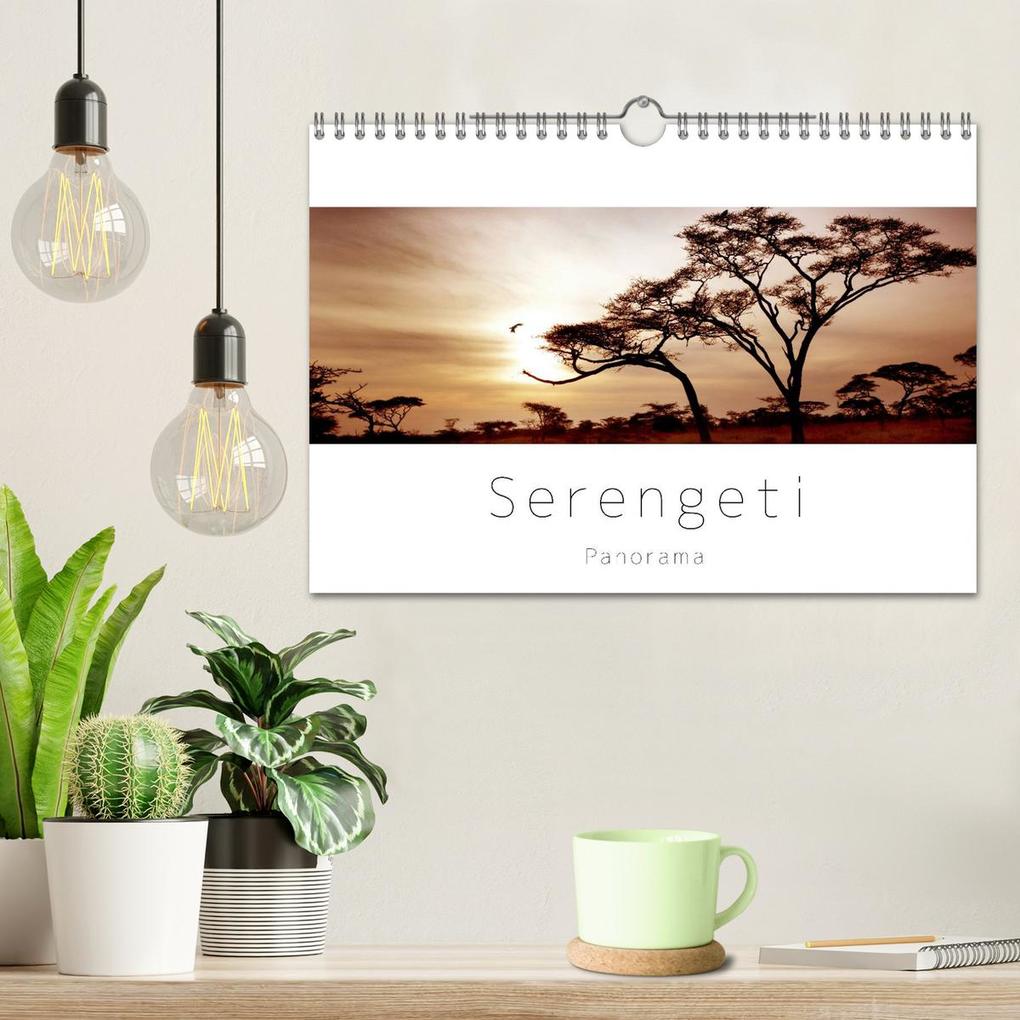 Weitere Ansicht: Serengeti Panorama (Wandkalender 2026 DIN A4 quer), CALVENDO Monatskalender | studio visuell photography, Calvendo