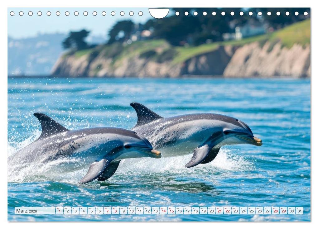 Weitere Ansicht: OZEANWELTEN Faszination Meerestiere (Wandkalender 2026 DIN A4 quer), CALVENDO Monatskalender | Melanie Viola, Calvendo