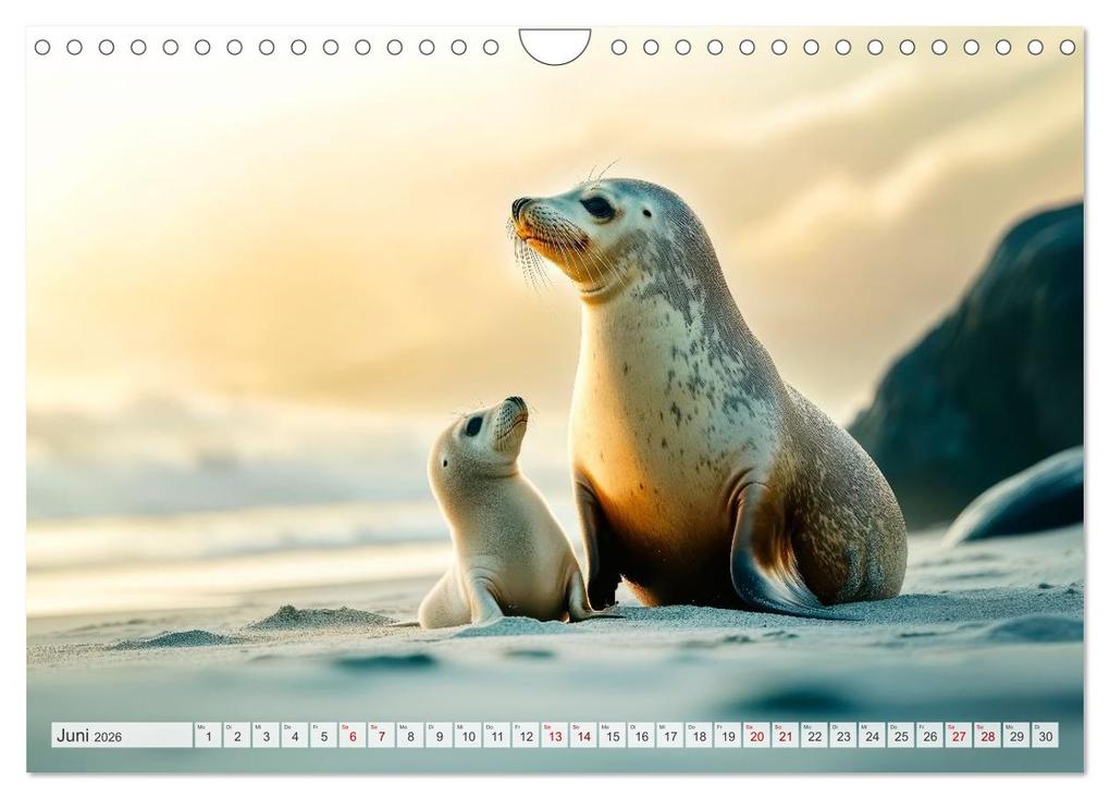 Weitere Ansicht: OZEANWELTEN Faszination Meerestiere (Wandkalender 2026 DIN A4 quer), CALVENDO Monatskalender | Melanie Viola, Calvendo