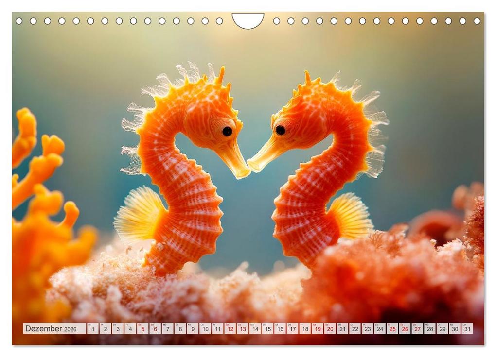 Weitere Ansicht: OZEANWELTEN Faszination Meerestiere (Wandkalender 2026 DIN A4 quer), CALVENDO Monatskalender | Melanie Viola, Calvendo