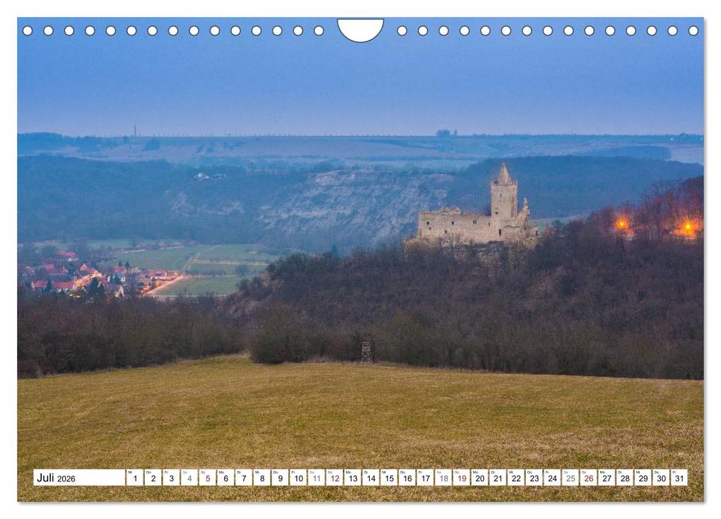 Weitere Ansicht: Sachsen-Anhalt - Schlösser und Burgen (Wandkalender 2026 DIN A4 quer), CALVENDO Monatskalender | Martin Wasilewski, Calvendo