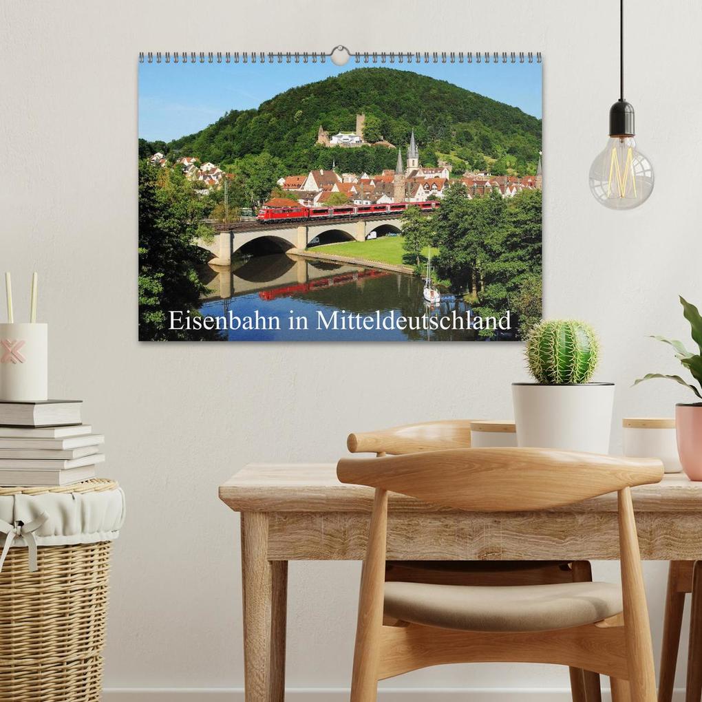 Weitere Ansicht: Eisenbahn in Mitteldeutschland (Wandkalender 2026 DIN A3 quer), CALVENDO Monatskalender | Schneider Foto / Alexander Schneider, Calvendo