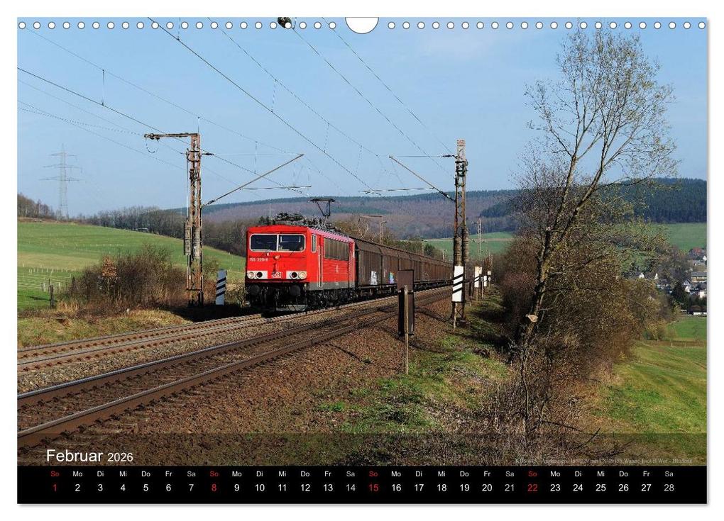 Weitere Ansicht: Eisenbahn in Mitteldeutschland (Wandkalender 2026 DIN A3 quer), CALVENDO Monatskalender | Schneider Foto / Alexander Schneider, Calvendo