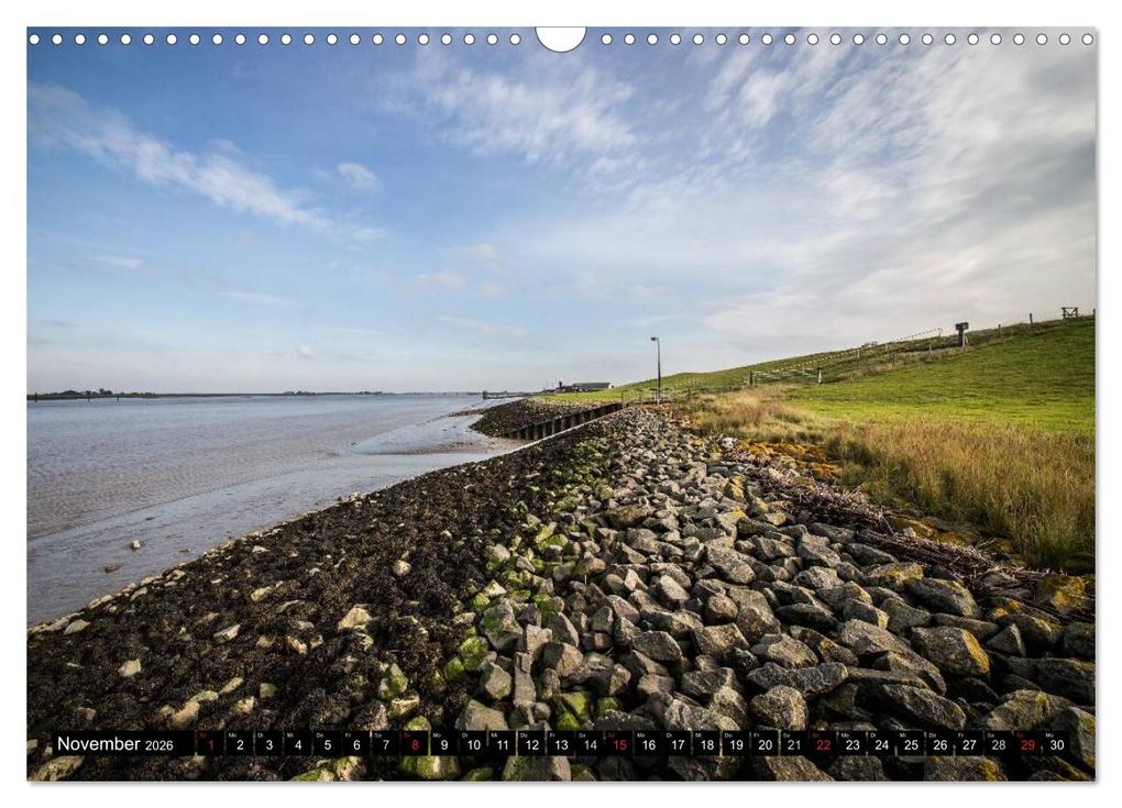 Weitere Ansicht: Schönes Ostfriesland (Wandkalender 2026 DIN A3 quer), CALVENDO Monatskalender | Andreas Dumke, Calvendo