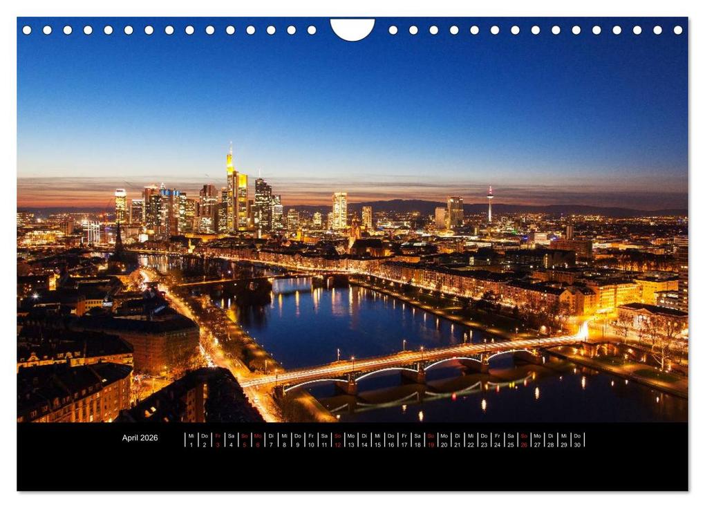 Weitere Ansicht: Frankfurt (Wandkalender 2026 DIN A4 quer), CALVENDO Monatskalender | Hiacynta Jelen, Calvendo