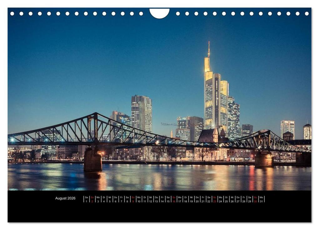 Weitere Ansicht: Frankfurt (Wandkalender 2026 DIN A4 quer), CALVENDO Monatskalender | Hiacynta Jelen, Calvendo