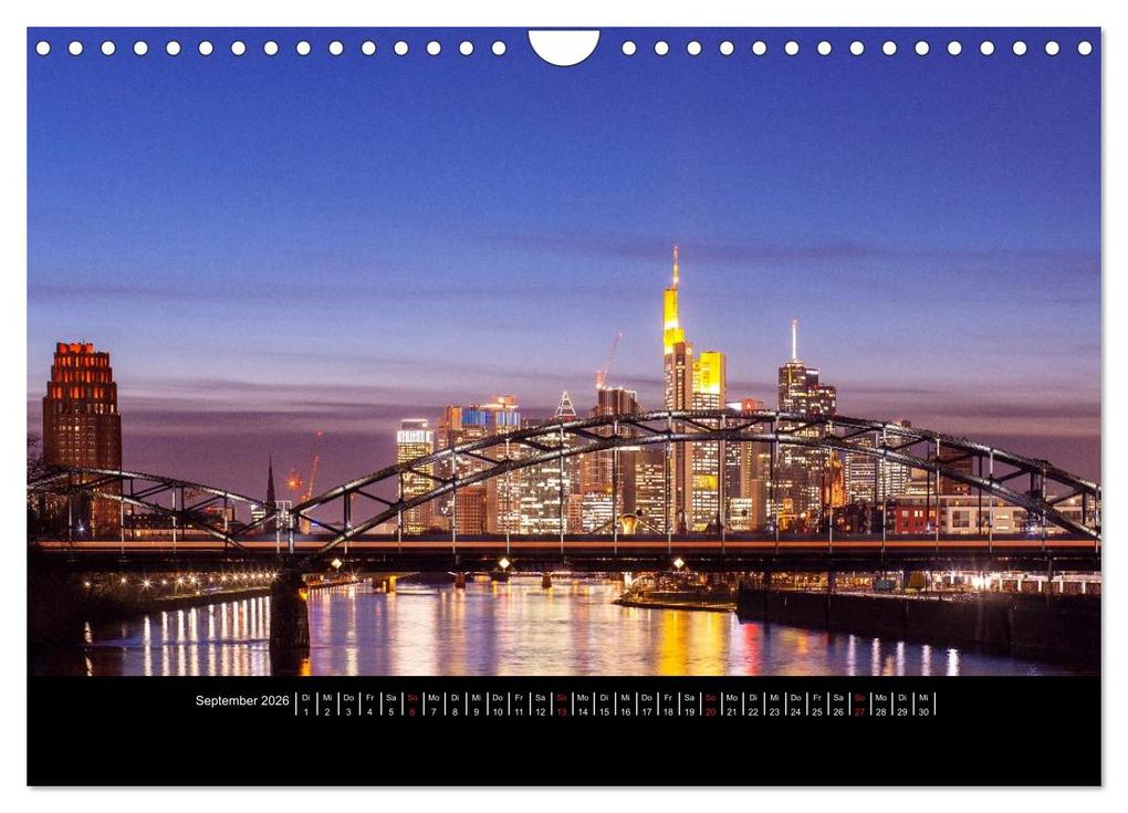 Weitere Ansicht: Frankfurt (Wandkalender 2026 DIN A4 quer), CALVENDO Monatskalender | Hiacynta Jelen, Calvendo