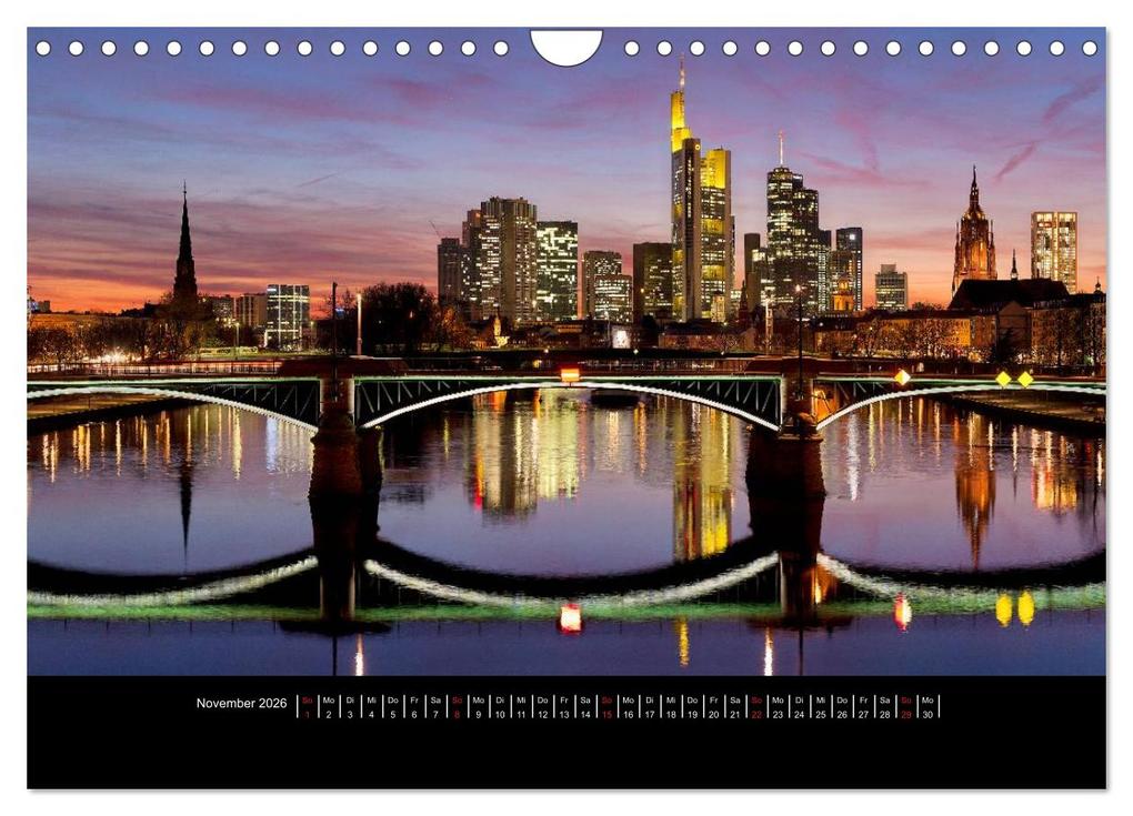 Weitere Ansicht: Frankfurt (Wandkalender 2026 DIN A4 quer), CALVENDO Monatskalender | Hiacynta Jelen, Calvendo