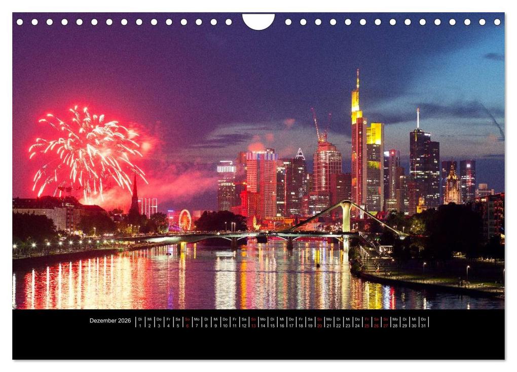 Weitere Ansicht: Frankfurt (Wandkalender 2026 DIN A4 quer), CALVENDO Monatskalender | Hiacynta Jelen, Calvendo