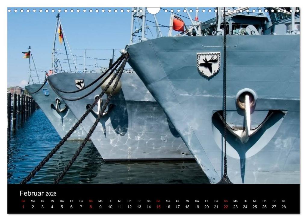 Weitere Ansicht: Marinestützpunkt Kiel (Wandkalender 2026 DIN A3 quer), CALVENDO Monatskalender | happyroger happyroger, Calvendo, Happyroger