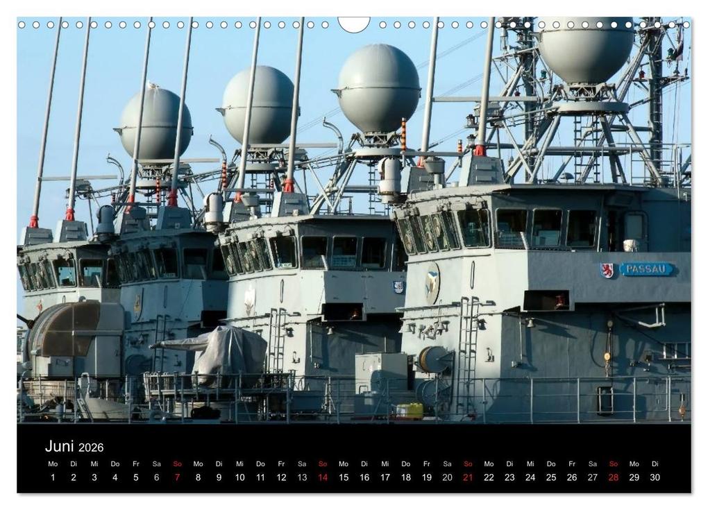 Weitere Ansicht: Marinestützpunkt Kiel (Wandkalender 2026 DIN A3 quer), CALVENDO Monatskalender | happyroger happyroger, Calvendo, Happyroger