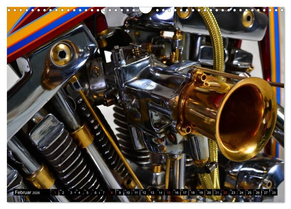 Weitere Ansicht: Harley Classic Chopper (Wandkalender 2026 DIN A3 quer), CALVENDO Monatskalender | Ingo Laue, Calvendo