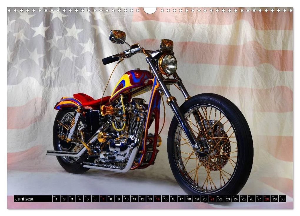 Weitere Ansicht: Harley Classic Chopper (Wandkalender 2026 DIN A3 quer), CALVENDO Monatskalender | Ingo Laue, Calvendo