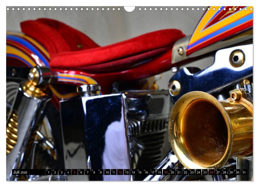 Weitere Ansicht: Harley Classic Chopper (Wandkalender 2026 DIN A3 quer), CALVENDO Monatskalender | Ingo Laue, Calvendo