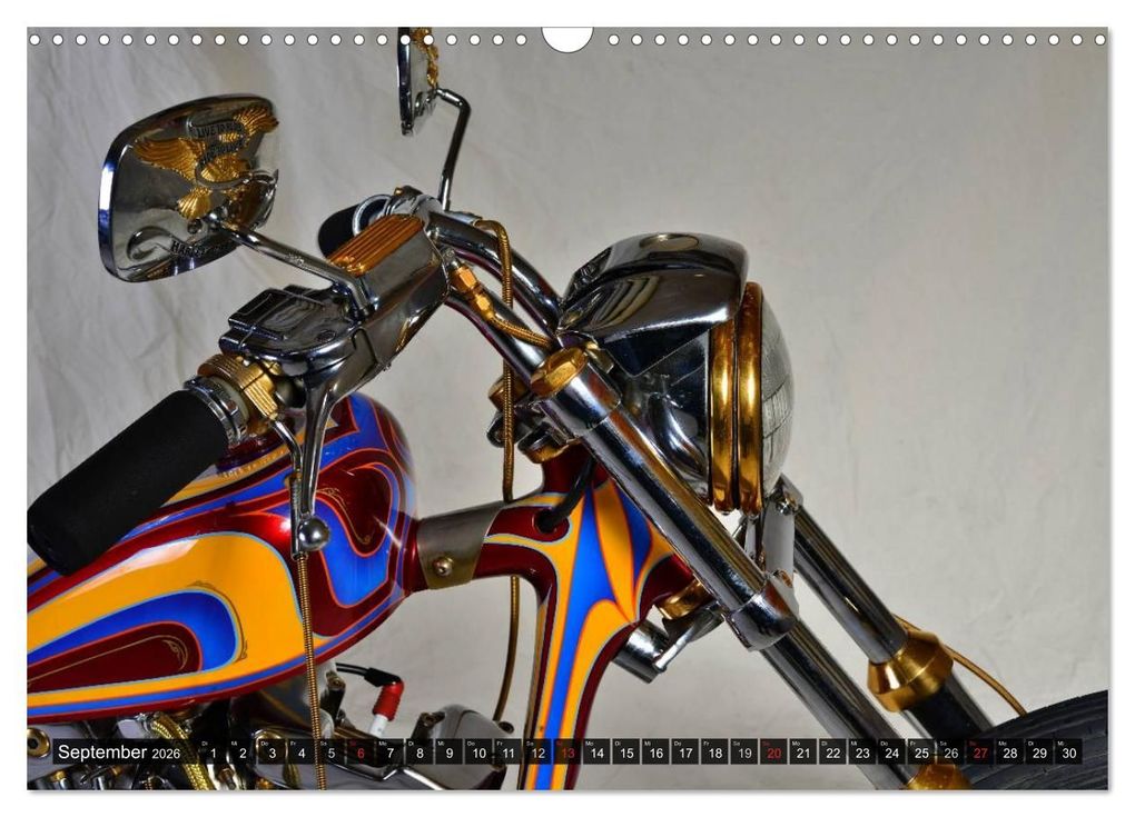 Weitere Ansicht: Harley Classic Chopper (Wandkalender 2026 DIN A3 quer), CALVENDO Monatskalender | Ingo Laue, Calvendo
