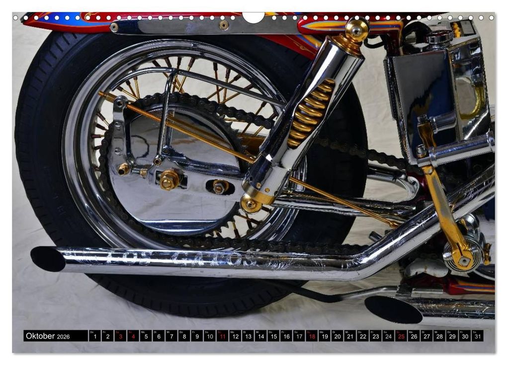 Weitere Ansicht: Harley Classic Chopper (Wandkalender 2026 DIN A3 quer), CALVENDO Monatskalender | Ingo Laue, Calvendo