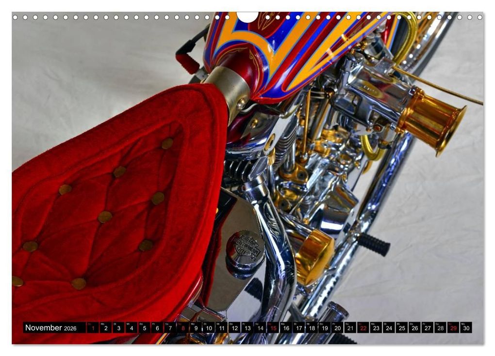 Weitere Ansicht: Harley Classic Chopper (Wandkalender 2026 DIN A3 quer), CALVENDO Monatskalender | Ingo Laue, Calvendo