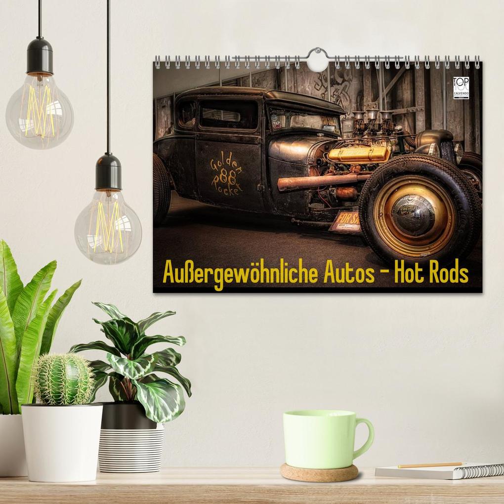 Weitere Ansicht: Außergewöhnliche Autos - Hot Rods (Wandkalender 2026 DIN A4 quer), CALVENDO Monatskalender | Eleonore Swierczyna, Calvendo