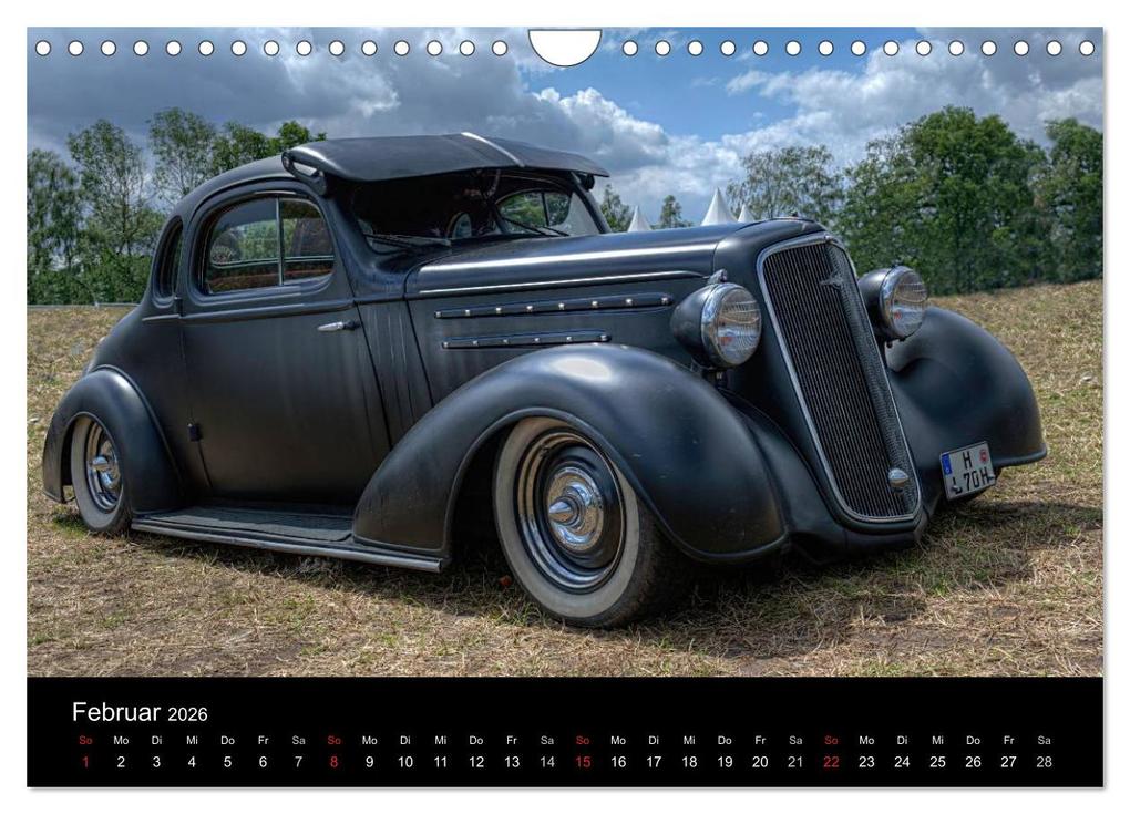Weitere Ansicht: Außergewöhnliche Autos - Hot Rods (Wandkalender 2026 DIN A4 quer), CALVENDO Monatskalender | Eleonore Swierczyna, Calvendo