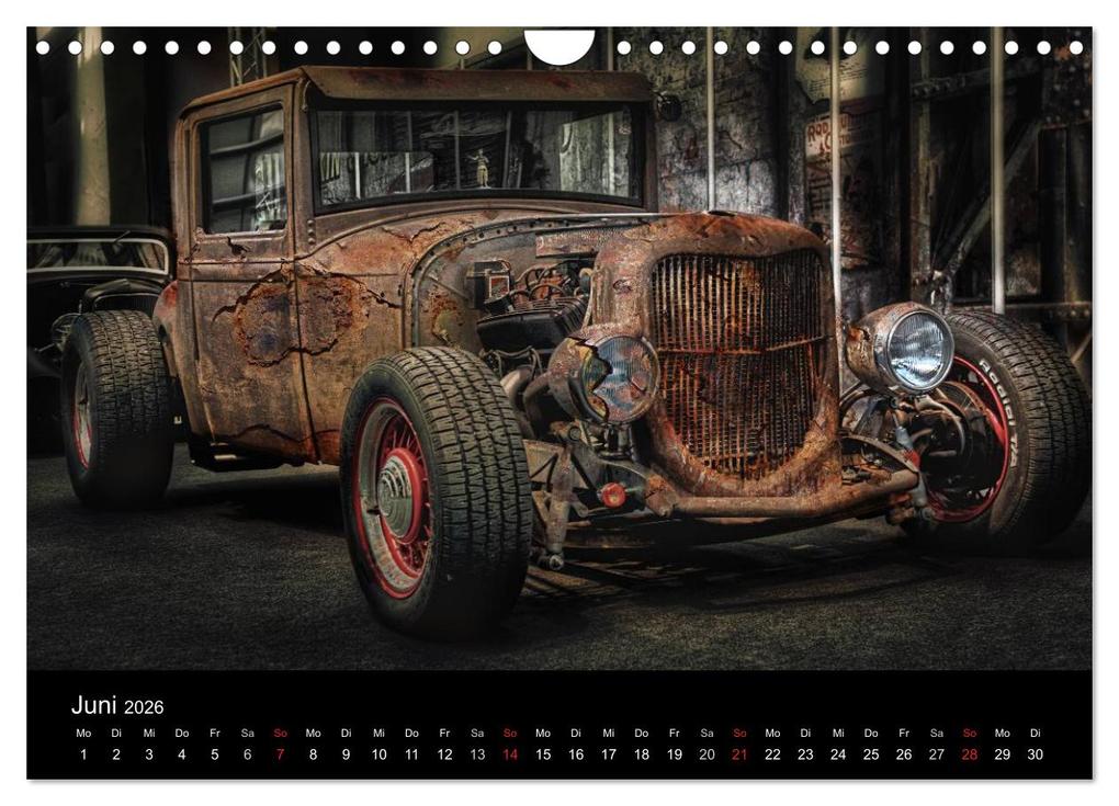 Weitere Ansicht: Außergewöhnliche Autos - Hot Rods (Wandkalender 2026 DIN A4 quer), CALVENDO Monatskalender | Eleonore Swierczyna, Calvendo