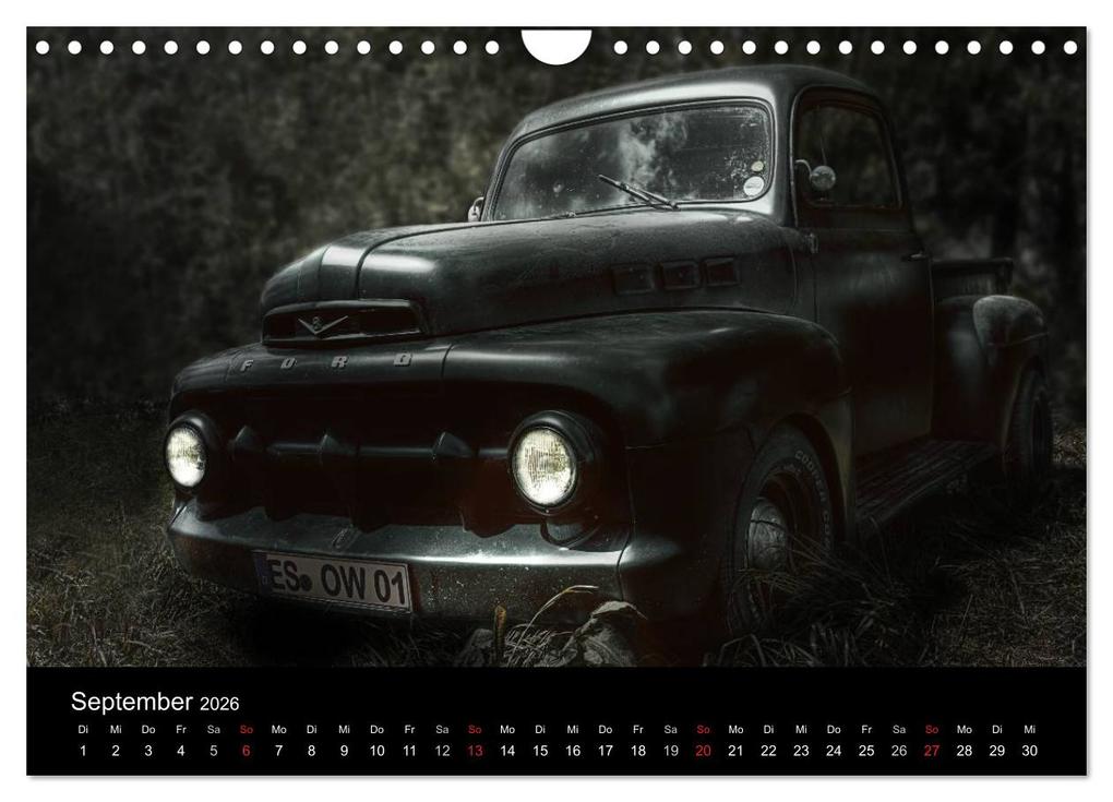 Weitere Ansicht: Außergewöhnliche Autos - Hot Rods (Wandkalender 2026 DIN A4 quer), CALVENDO Monatskalender | Eleonore Swierczyna, Calvendo