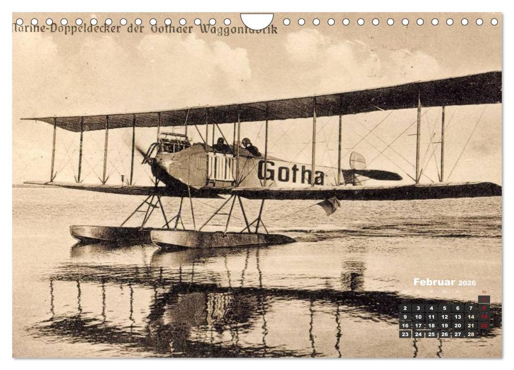 Weitere Ansicht: Doppeldecker entdeckt auf historischen Postkarten (Wandkalender 2026 DIN A4 quer), CALVENDO Monatskalender | CALVENDO CALVENDO, Calvendo