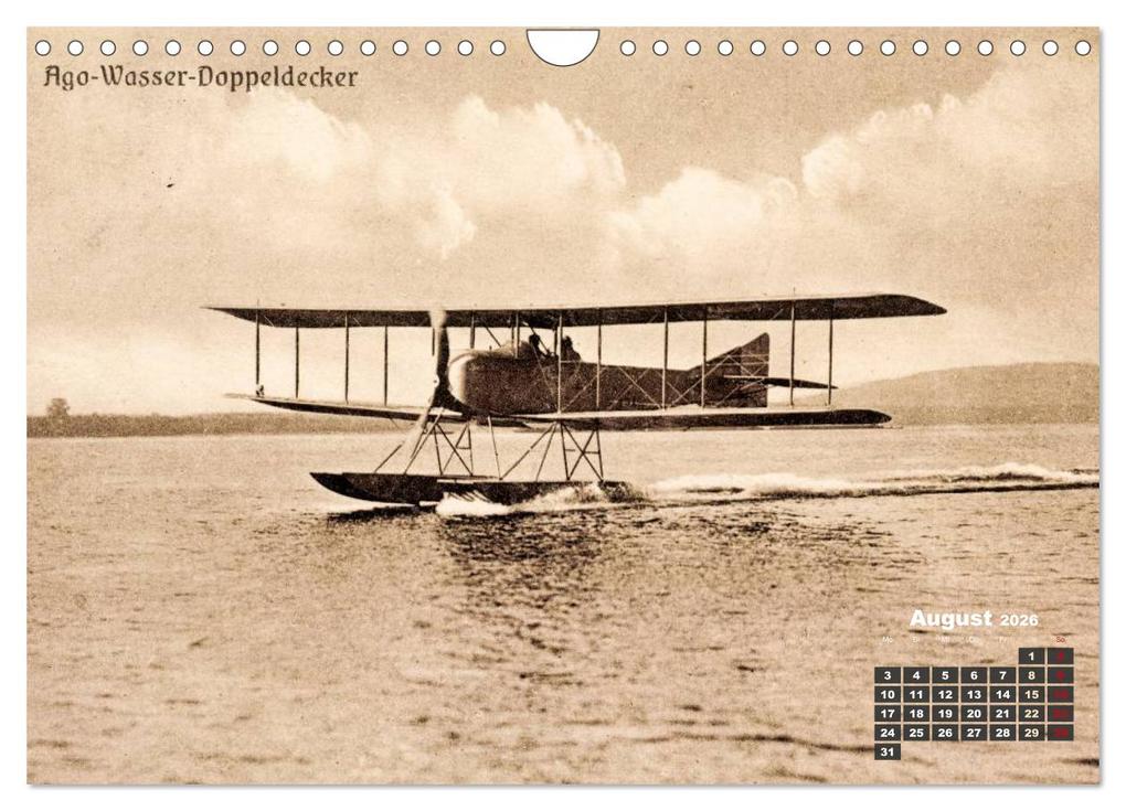 Weitere Ansicht: Doppeldecker entdeckt auf historischen Postkarten (Wandkalender 2026 DIN A4 quer), CALVENDO Monatskalender | CALVENDO CALVENDO, Calvendo