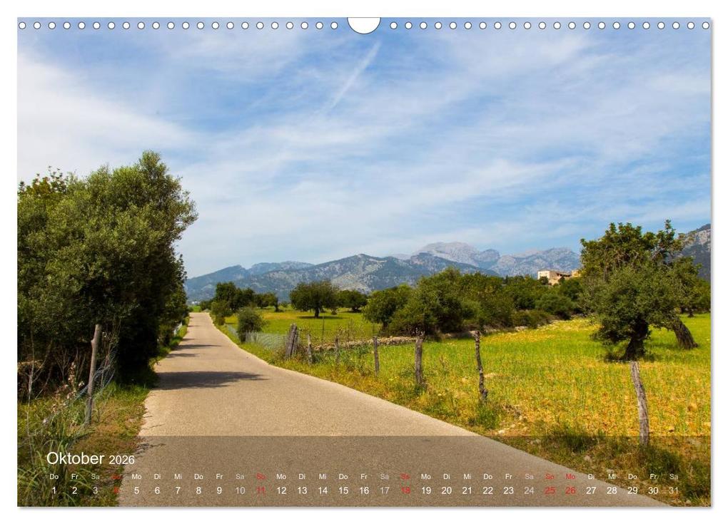 Weitere Ansicht: Mit dem Rennrad auf Mallorca (Wandkalender 2026 DIN A3 quer), CALVENDO Monatskalender | Herbert Poul, Calvendo