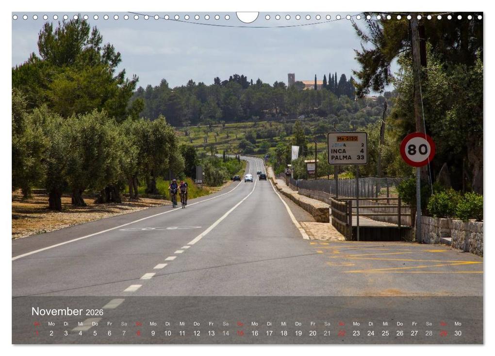 Weitere Ansicht: Mit dem Rennrad auf Mallorca (Wandkalender 2026 DIN A3 quer), CALVENDO Monatskalender | Herbert Poul, Calvendo