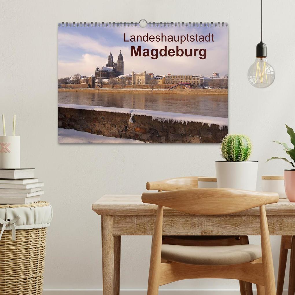 Weitere Ansicht: Landeshauptstadt Magdeburg (Wandkalender 2026 DIN A3 quer), CALVENDO Monatskalender | Beate Bussenius, Calvendo