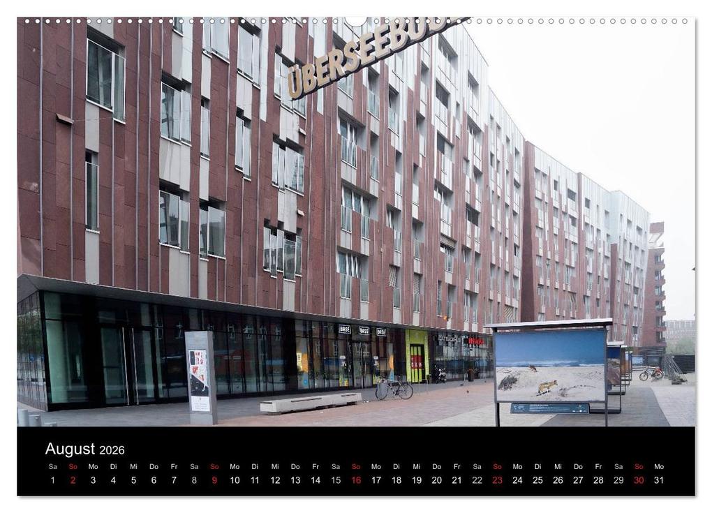 Weitere Ansicht: Hafencity Hamburg - die Perspektive (hochwertiger Premium Wandkalender 2026 DIN A2 quer), Kunstdruck in Hochglanz | Eberhard Kaum, Calvendo