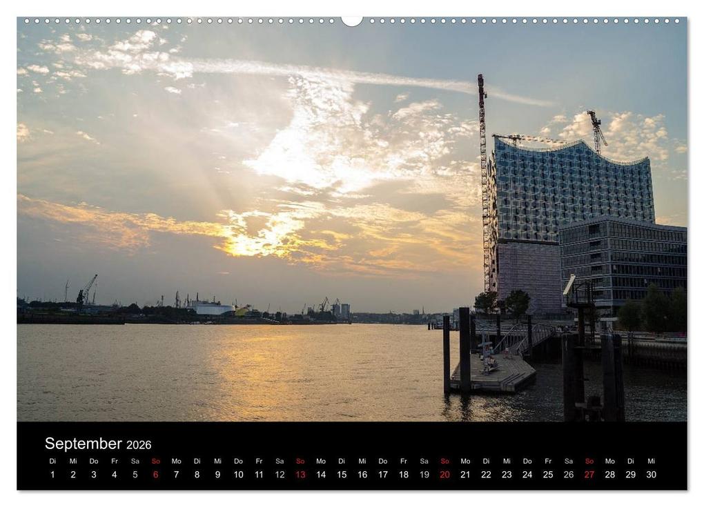 Weitere Ansicht: Hafencity Hamburg - die Perspektive (hochwertiger Premium Wandkalender 2026 DIN A2 quer), Kunstdruck in Hochglanz | Eberhard Kaum, Calvendo