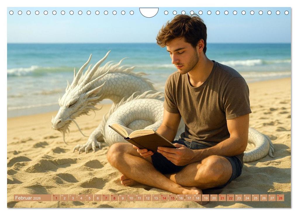 Weitere Ansicht: Lesen ist eine Reise durch Zeit und Raum (Wandkalender 2026 DIN A4 quer), CALVENDO Monatskalender | Kerstin Waurick, Calvendo