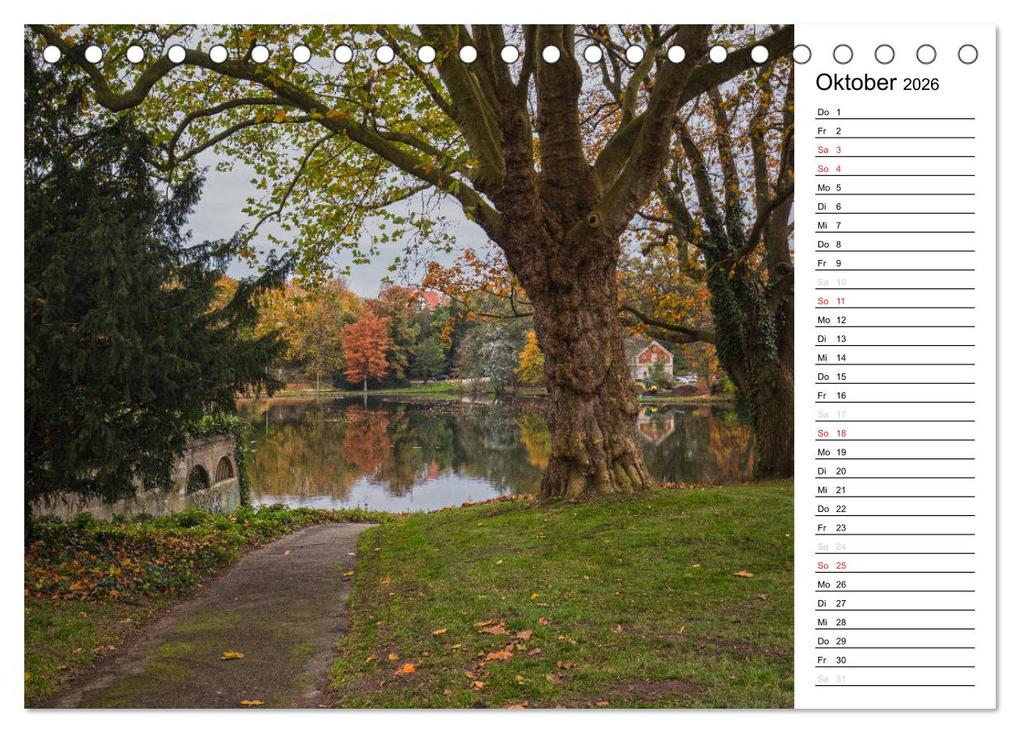 Weitere Ansicht: Hansestadt Lübeck / Geburtstagskalender (Tischkalender 2026 DIN A5 quer), CALVENDO Monatskalender | Andrea Potratz, Calvendo