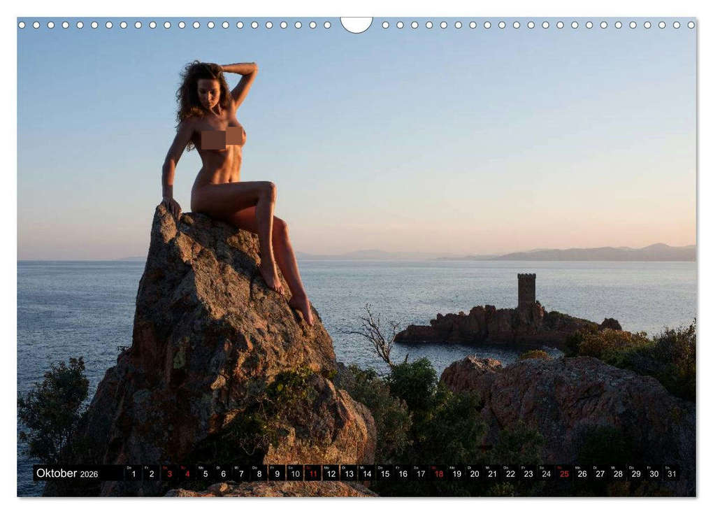 Weitere Ansicht: Côte d'Azur - Landschaftsaktbilder in der Natur (Wandkalender 2026 DIN A3 quer), CALVENDO Monatskalender | Martin Zurmühle, Calvendo